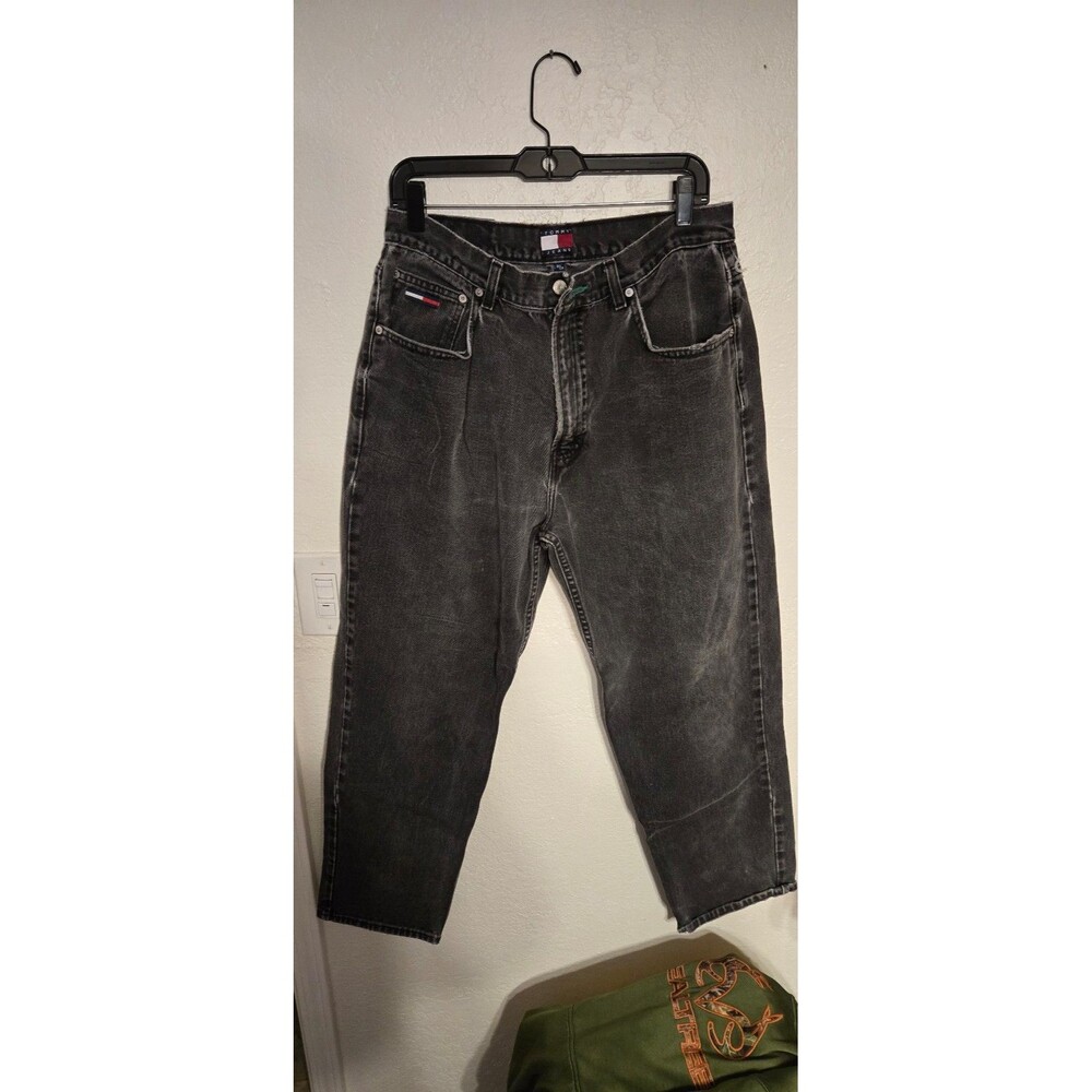 Tommy Hilfiger men's jeans size 36x30 in good condition small spot on leg noted